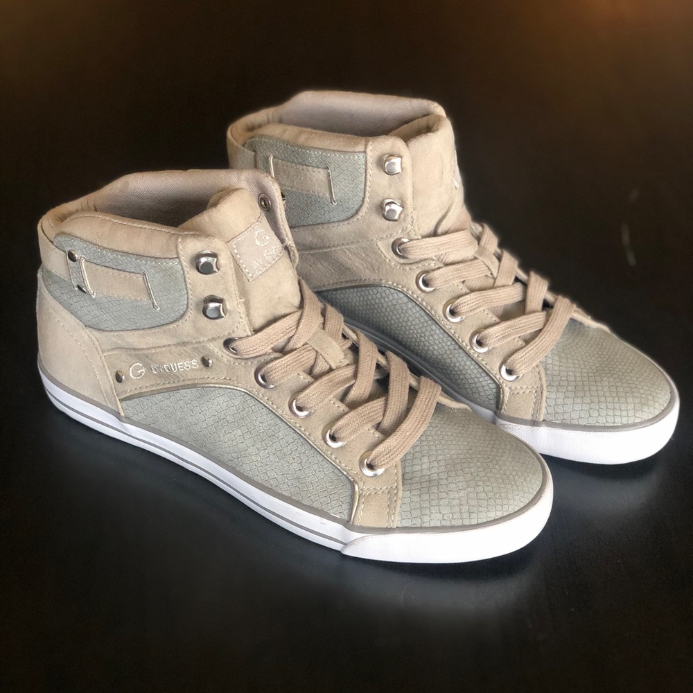 [G by Guess] Grey Lace-Up Sneakers Sz. 8